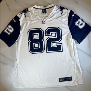NFL Men's White and Navy Football Jersey